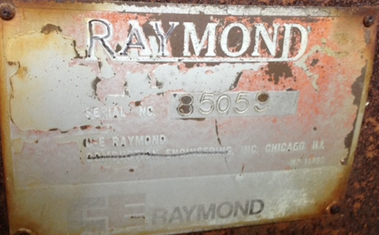 Raymond #16 Air Heater/furnace, 8' Dia. X 28' Long)